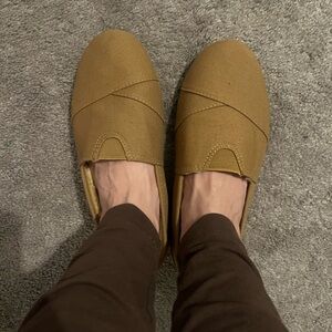 Brown Slip-On loafers with Faux Fur Lining